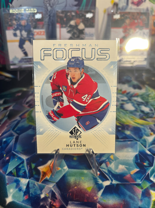 Lane Hutson Freshman Focus SP Authentic